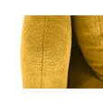 SCHLAFSOFA Flachgewebe Gelb  - Gelb/Schwarz, Design, Textil/Metall (203/75/100cm) - Carryhome