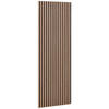 AKUSTIKPANEEL Nachbildung 41/120/2,1 cm  - Walnussfarben, Design, Holzwerkstoff/Kunststoff (41/120/2,1cm) - Livetastic