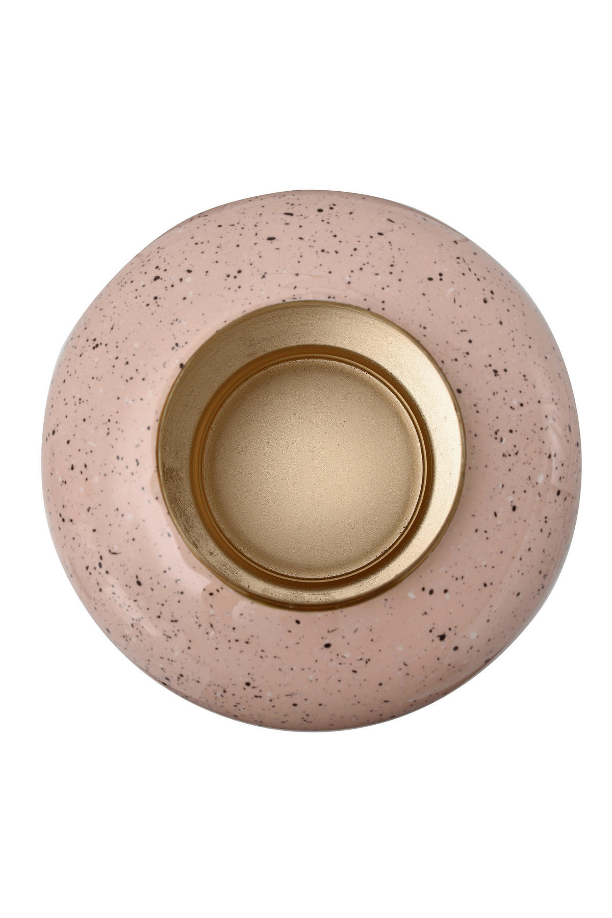 VASE  - Goldfarben/Multicolor, Trend, Metall (20/20/19cm) - Kayoom