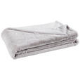 FELLDECKE YUKON 150/200 cm  - Silberfarben, Design, Textil (150/200cm) - Novel