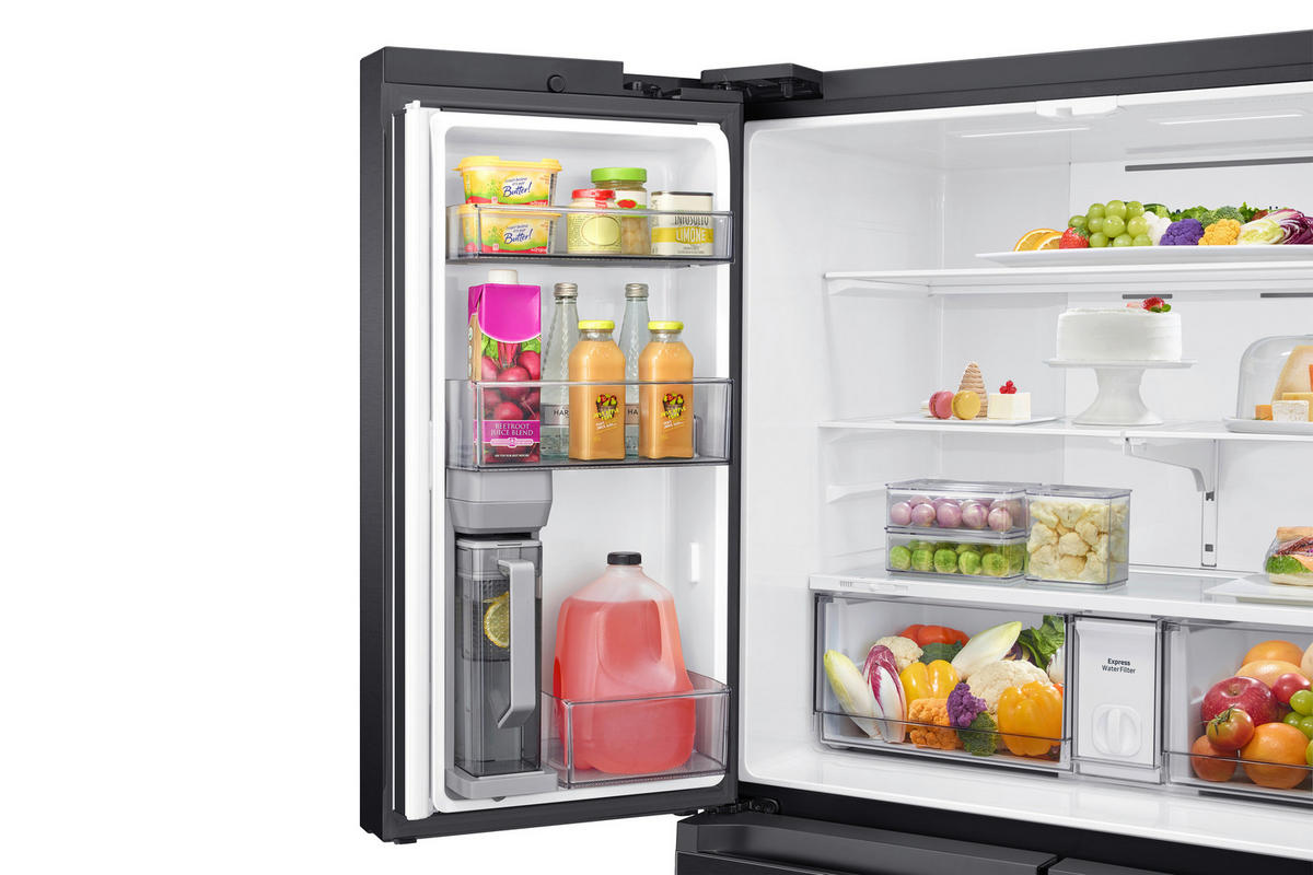 FRENCH-DOOR 91,2/177,9/72,3 cm RF59C701EB1/EG  - Schwarz, Basics, Glas/Kunststoff (91,2/177,9/72,3cm) - Samsung