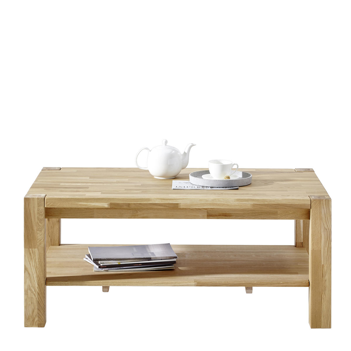 DOHÁNYZÓASZTAL fa 110/70/45 cm   - tölgyfa színű, Konventionell, fa (110/70/45cm) - Linea Natura