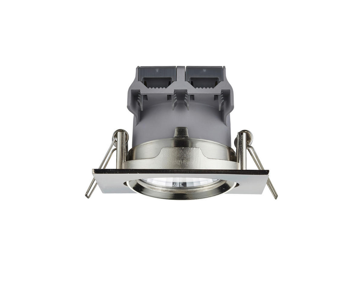 LED-EINBAUSPOT 8,5/8,5/6,8 cm   - Nickelfarben, KONVENTIONELL, Metall (8,5/8,5/6,8cm) - Trio Leuchten