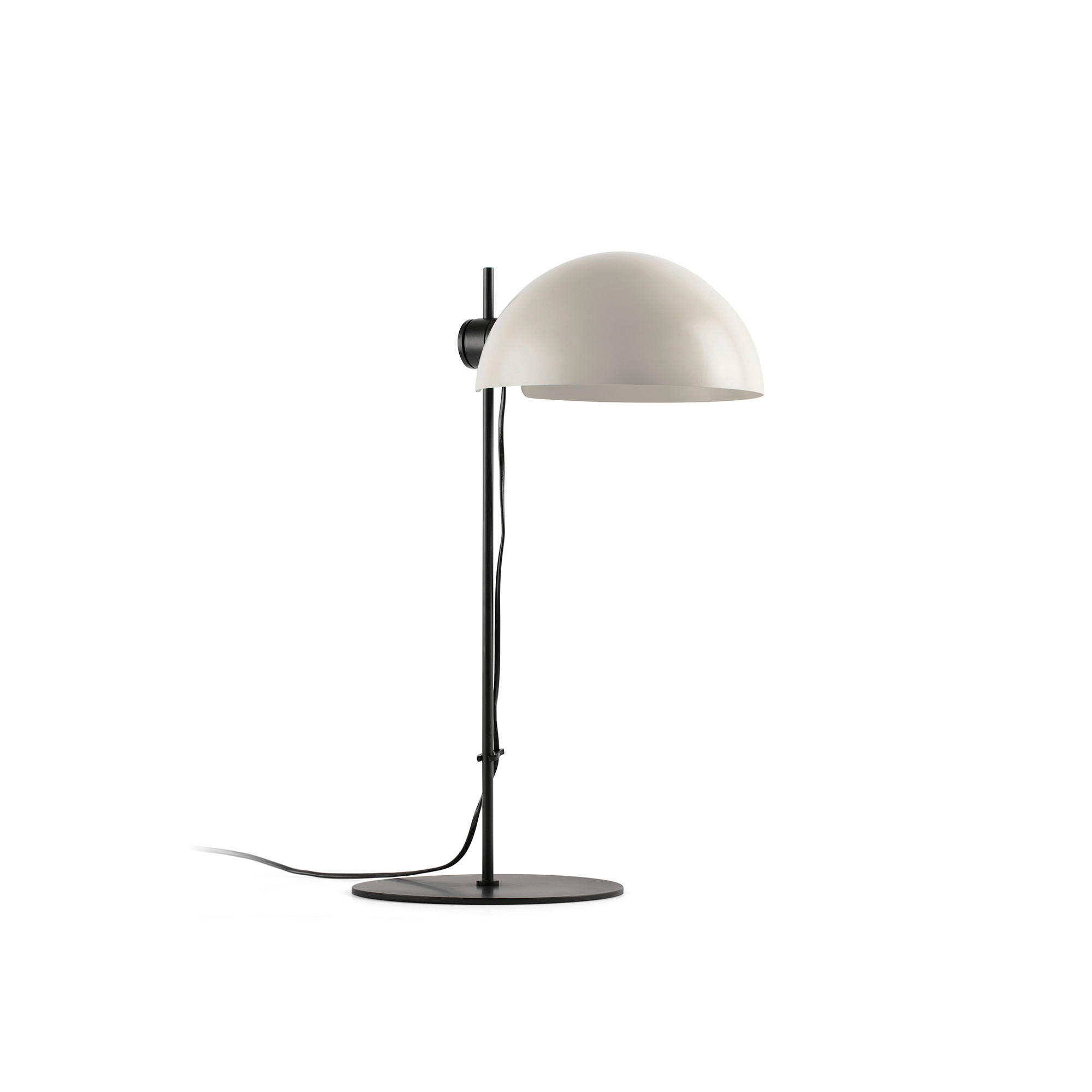TISCHLEUCHTE 24/38.6/53 cm   - Beige/Schwarz, Trend, Metall (24/38.6/53cm)