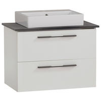 WASCHTISCHKOMBI 66 cm  - Anthrazit/Weiß, MODERN, Keramik/Holzwerkstoff (66cm) - Stylife