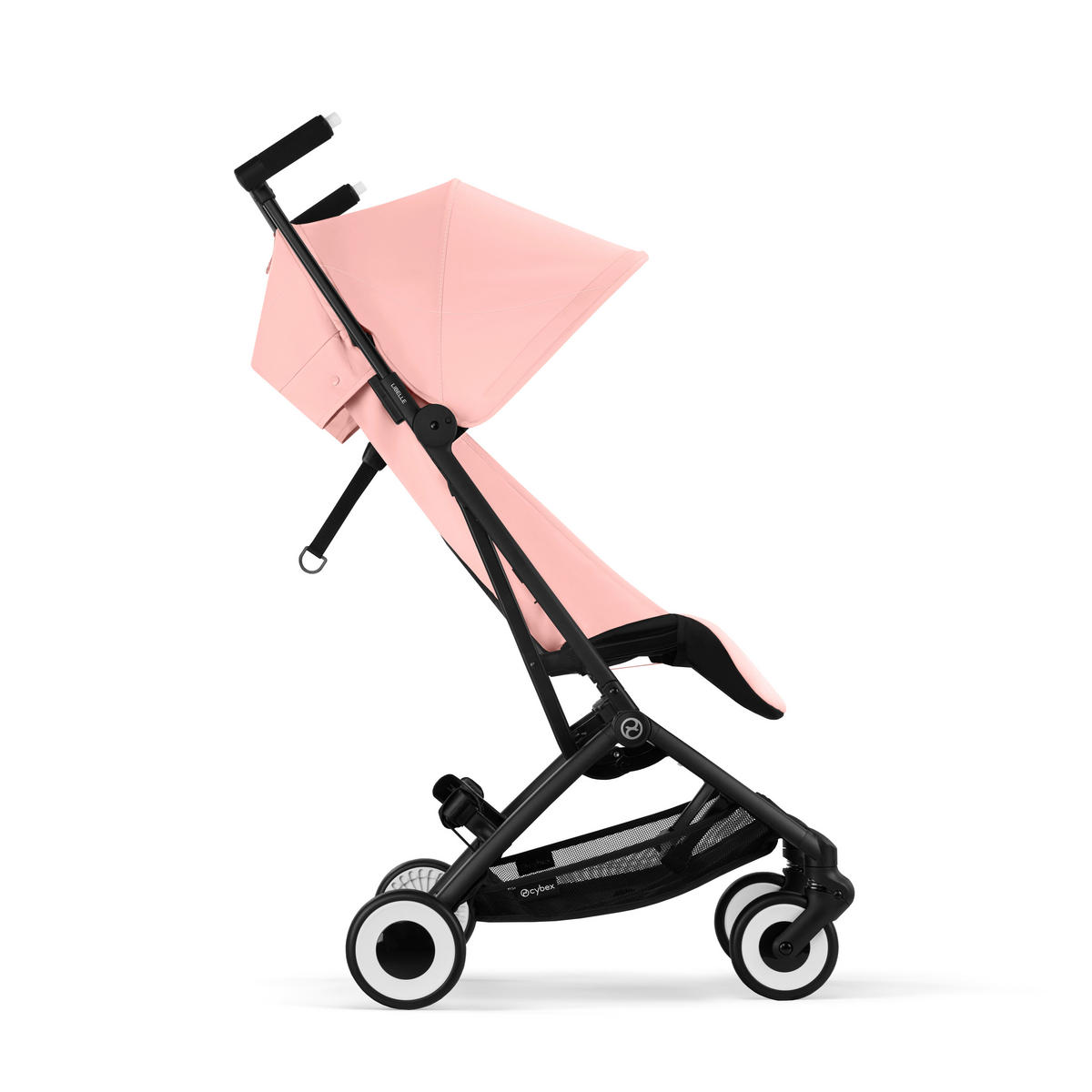 BUGGY Libelle  - Schwarz/Rosa, Basics, Textil/Metall (71/52/102cm) - cybex GOLD