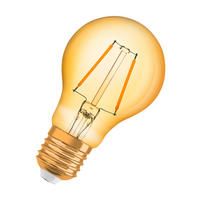 LED-LEUCHTMITTEL   E27 4 W 300 lm  - Goldfarben, Basics, Glas (6/10,5cm) - Osram