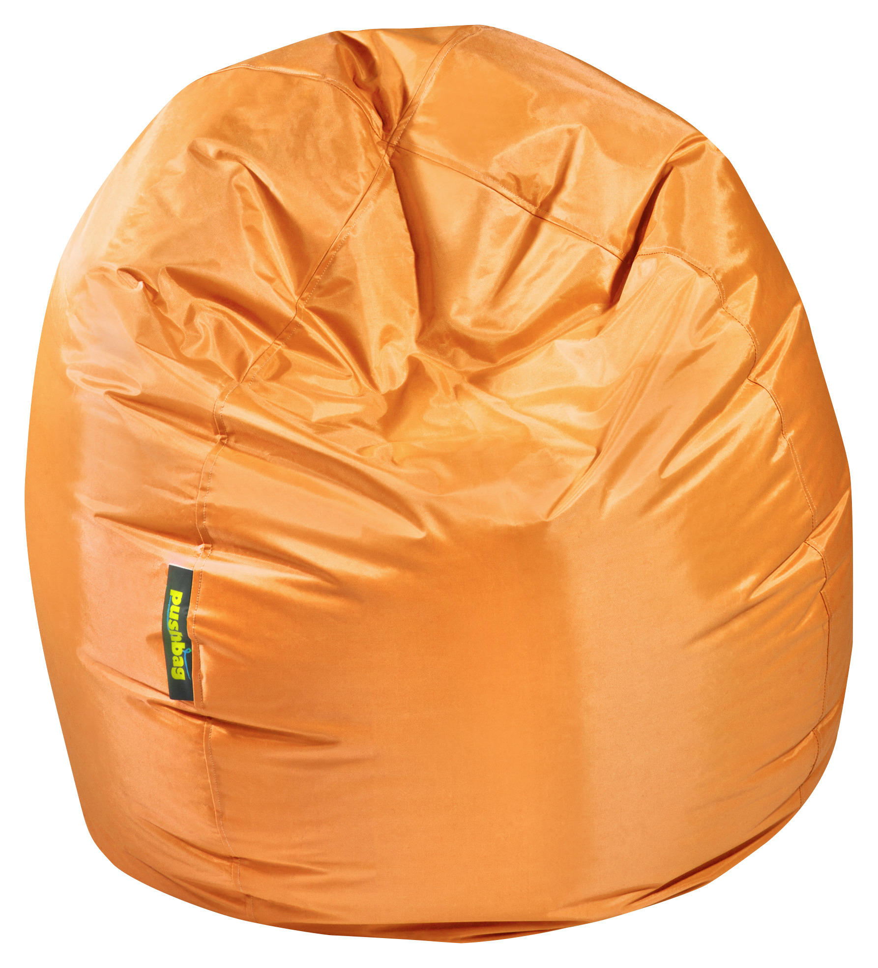 SITZSACK Uni  - Orange, Basics, Kunststoff (70/90/70cm) - MID.YOU