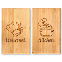 HERDABDECKPLATTE 9304613  - Hellbraun, Basics, Naturmaterialien (57.5/32.5/4cm) - Kesper