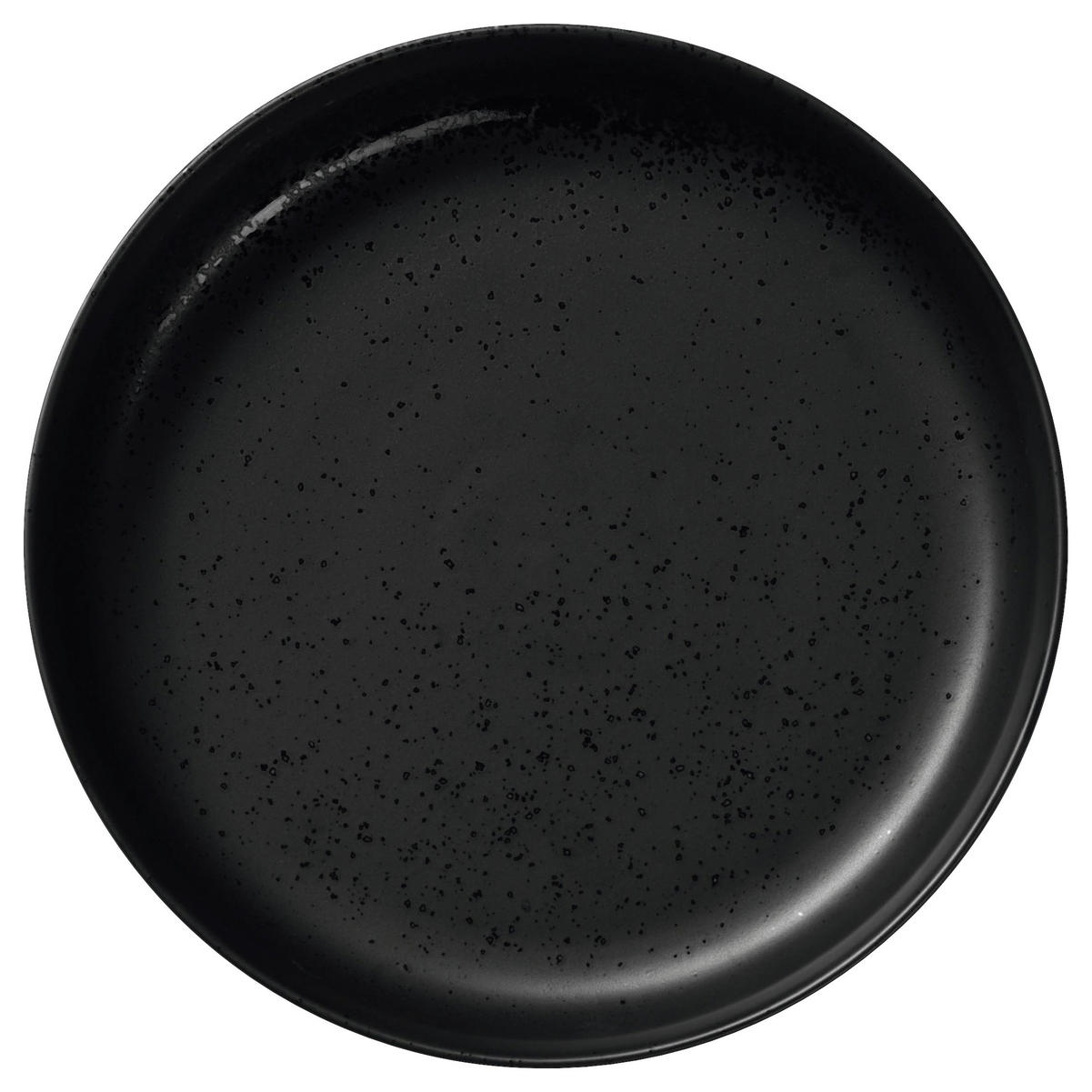 GOURMETTELLER coppa kuro 22 cm  - Schwarz, Basics, Keramik (22cm) - ASA