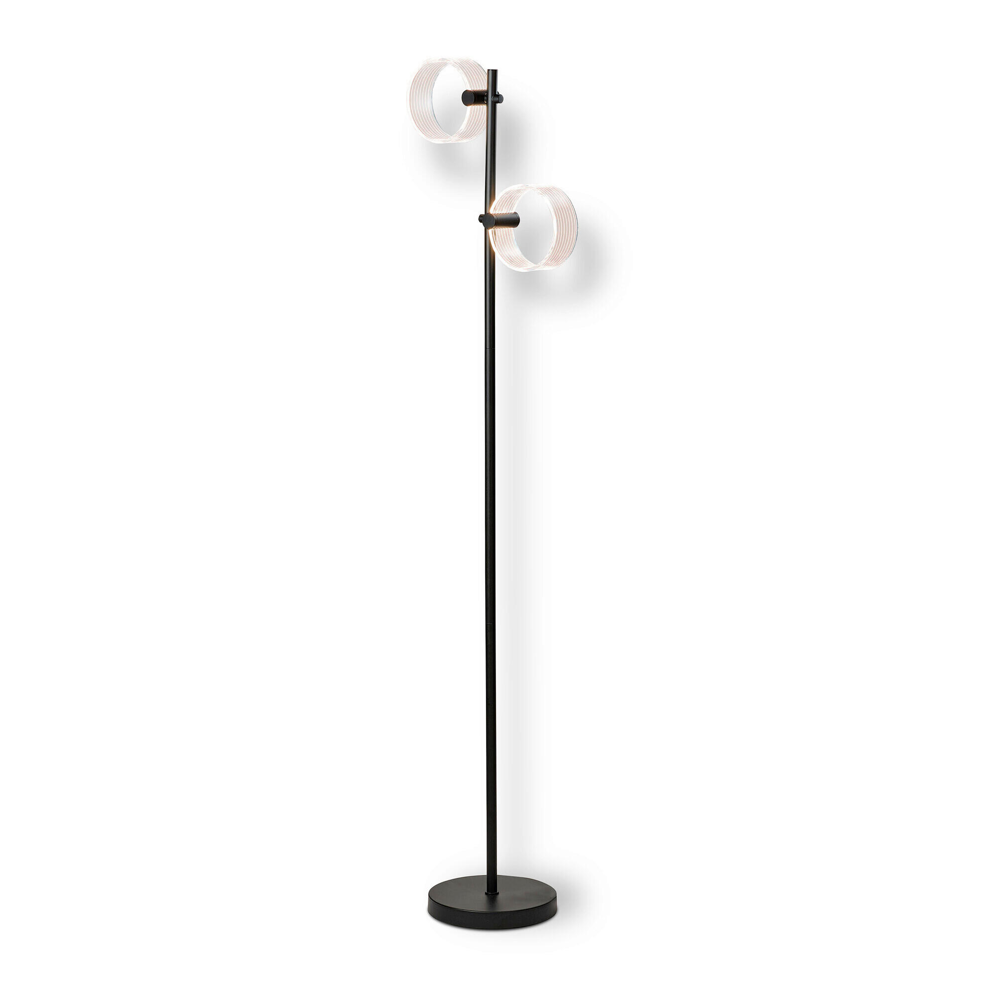 LED-STEHLEUCHTE 34/23/152,5 cm    - Schwarz, Design, Kunststoff (34/23/152,5cm) - Osram