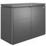 KISSENBOX - Dunkelgrau, Design, Metall (160/118/70cm) - Biohort