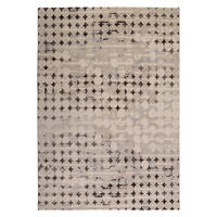 WEBTEPPICH 133/200 cm Velvet Spots Braun, Taupe, Beige  - Taupe/Beige, Design, Textil (133/200cm) - Esprit