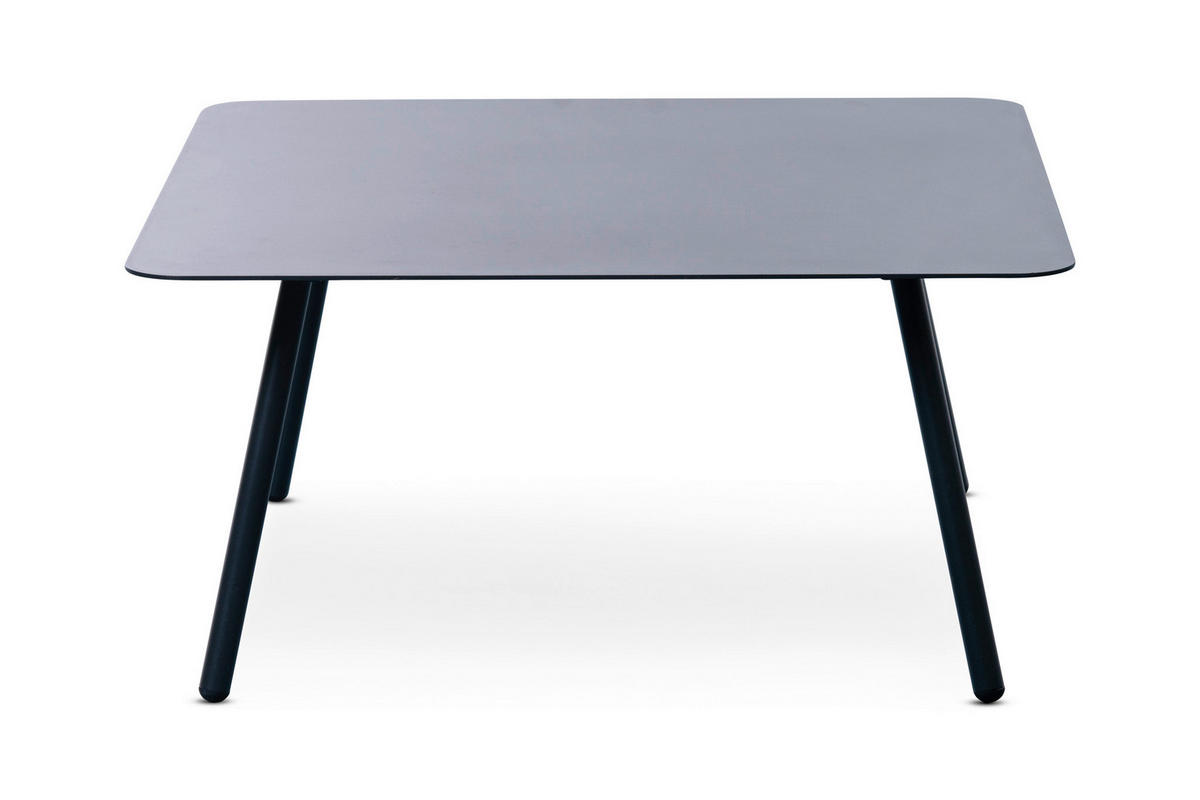 BEISTELLTISCH in Metall 75/75/35 cm  - Anthrazit, Design, Metall (75/75/35cm) - Xora