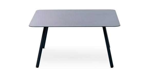 BEISTELLTISCH 75/75/35 cm Anthrazit rechteckig  - Anthrazit, Design, Metall (75/75/35cm) - Xora