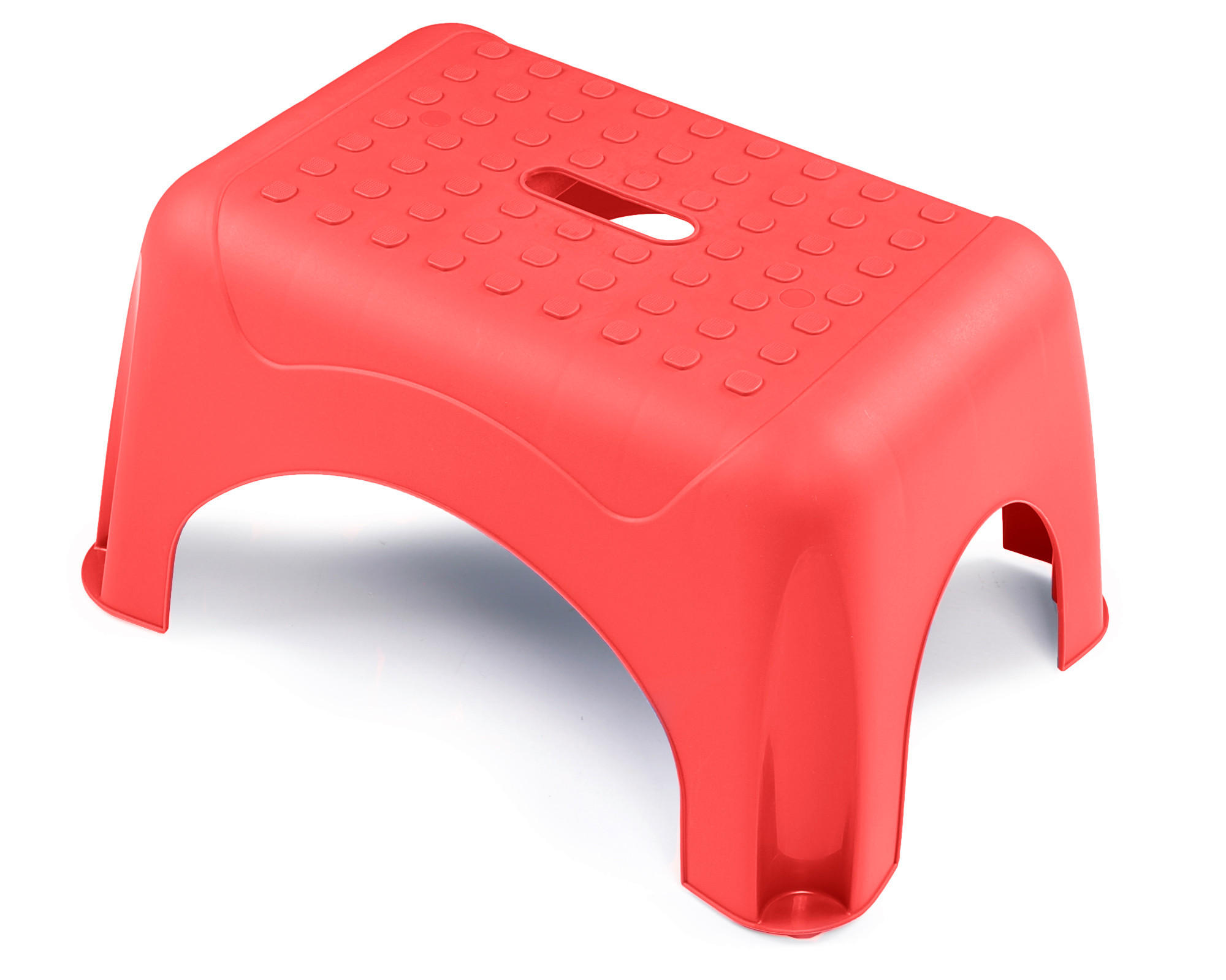 TRITTHOCKER  - Pink/Koralle, Basics, Kunststoff (44/23,5/31cm)