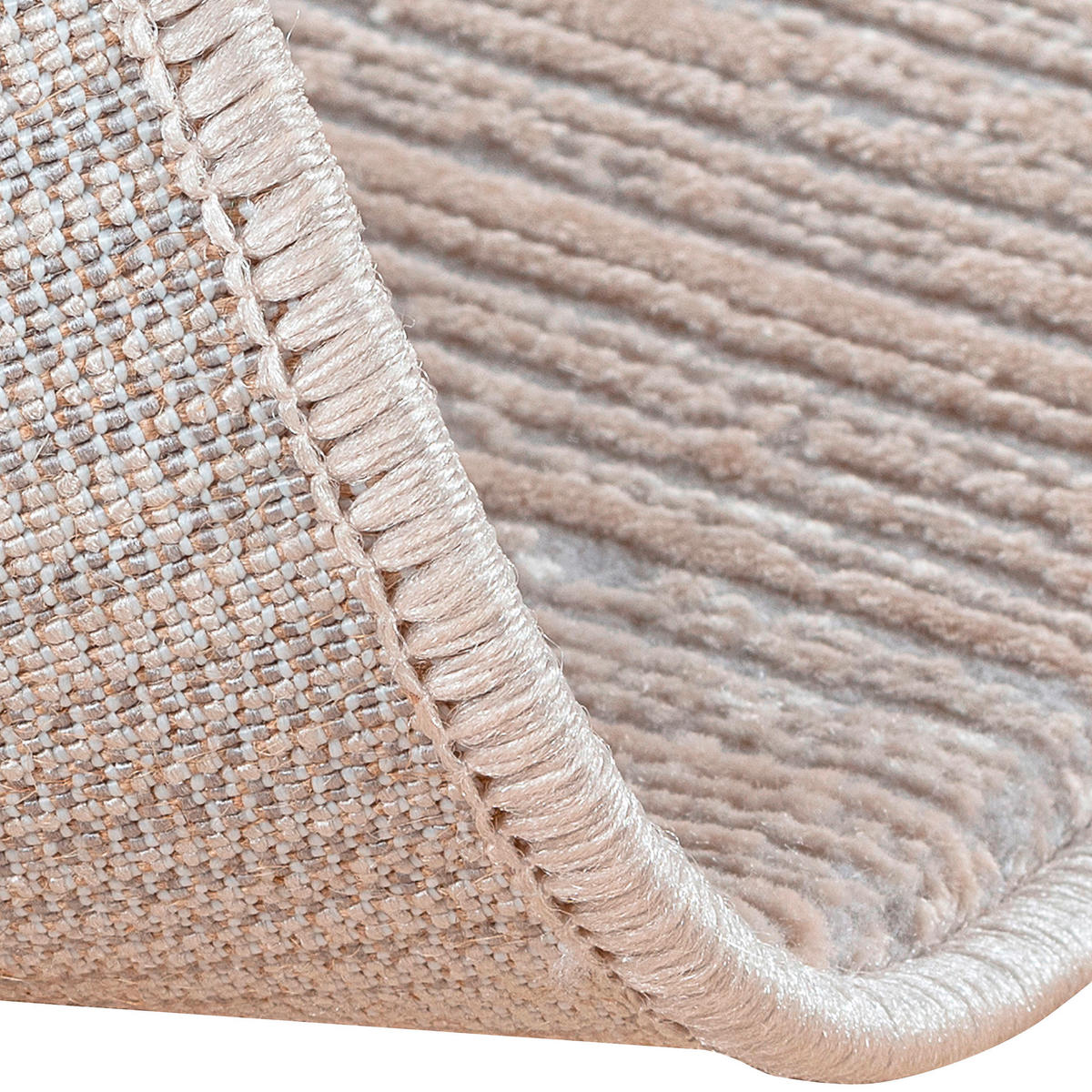 VÄVD MATTA 120/170 cm LIMA  - ljusgrå, Basics, textil (120/170cm)
