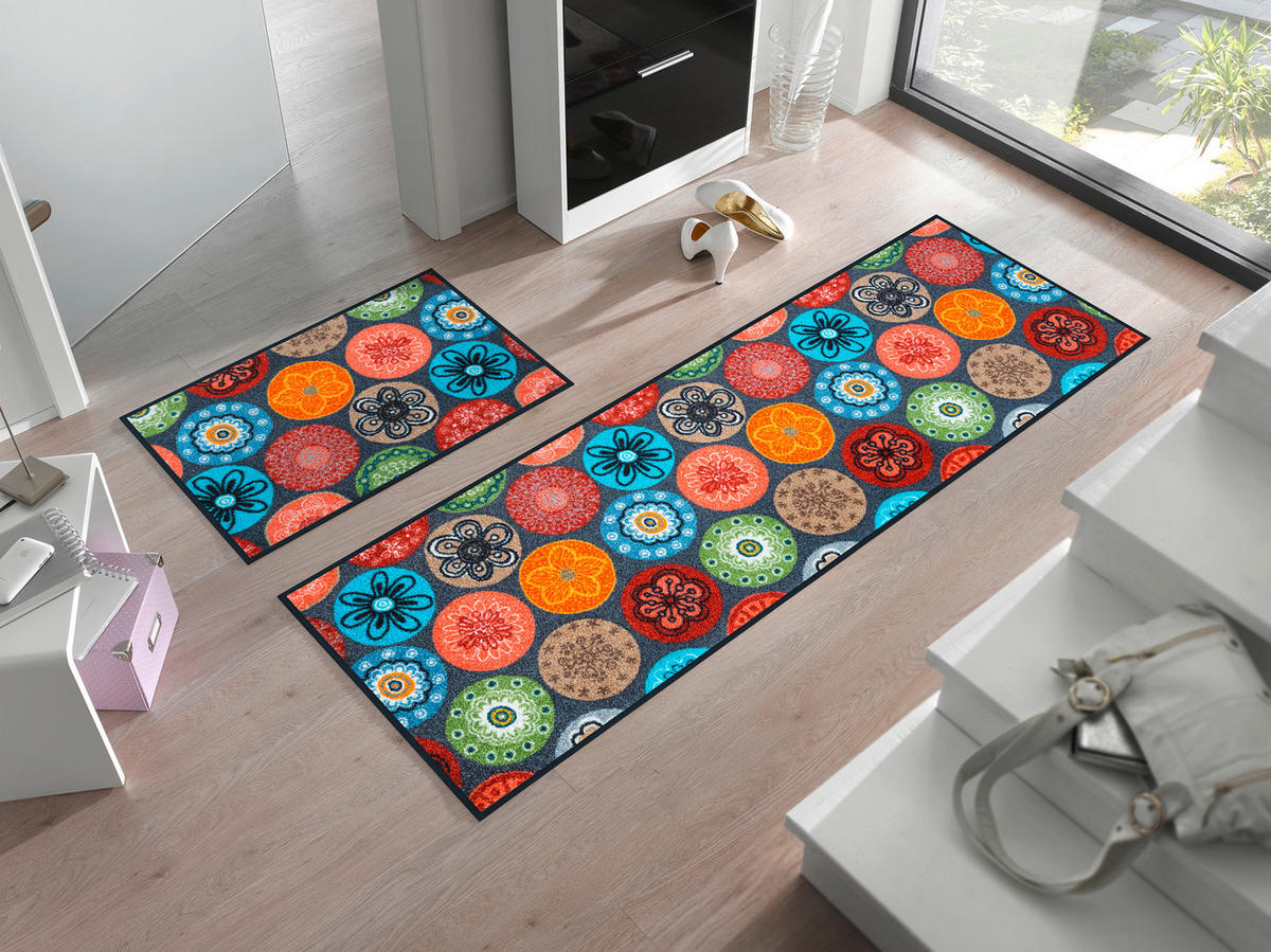 TRAVERSĂ - multicolor, Trend, plastic (60/180cm) - wash+dry
