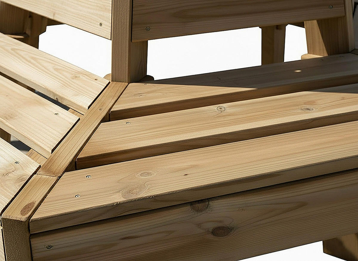 BAUMBANK 167/74/75 cm  in Braun  - Braun, MODERN, Holz (167/74/75cm) - Prestige Home
