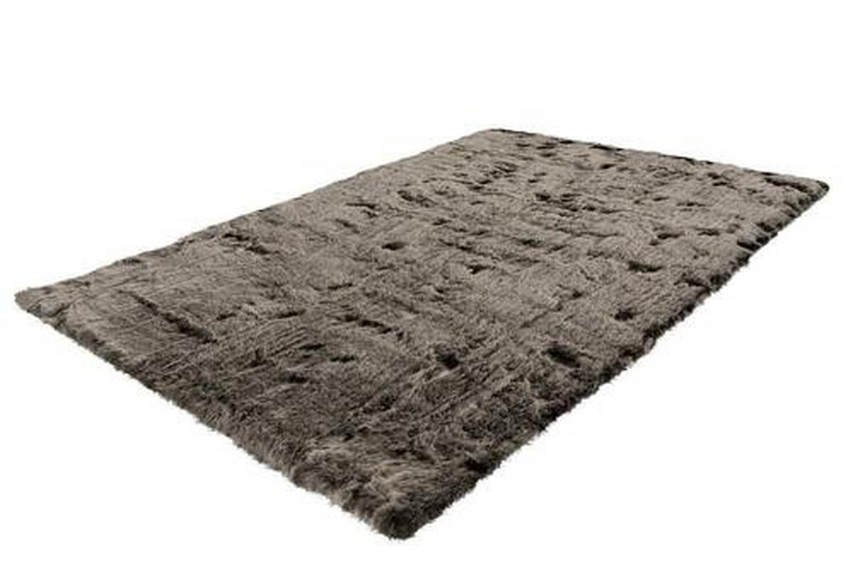 KOŽEŠINOVÝ KOBEREC, 120/170 cm, hnědá, olivově zelená - hnědá/olivově zelená, Design, textil (120/170cm)