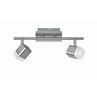 STROPNÍ LED SVÍTIDLO,  - barvy niklu, Basics, kov (34/14,50cm)