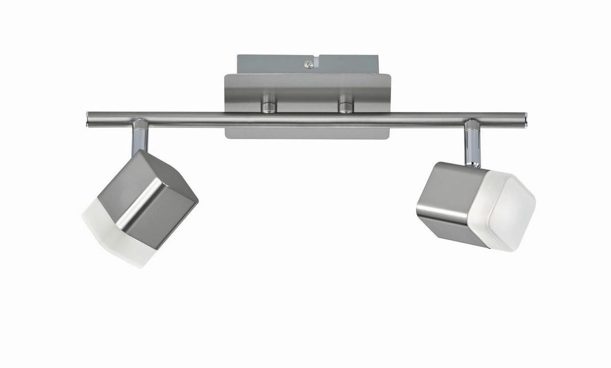 STROPNÍ LED SVÍTIDLO,  - barvy niklu, Basics, kov (34/14,50cm)