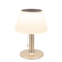 SOLÁRNÍ SVÍTIDLO, 19,5/28 cm - bílá/barvy stříbra, Basics, kov/plast (19,5/28cm) - Ambia Garden