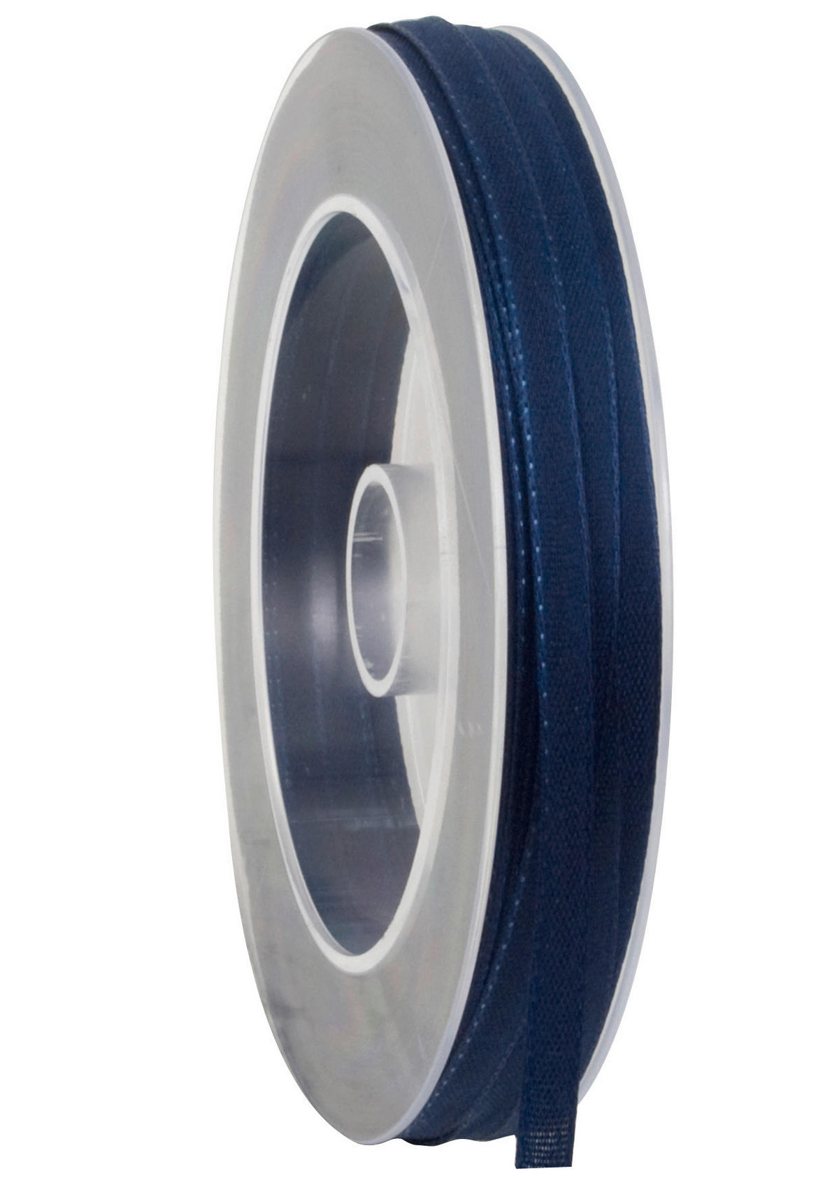 GESCHENKBAND  - Dunkelblau, Basics, Kunststoff (0,6cm)