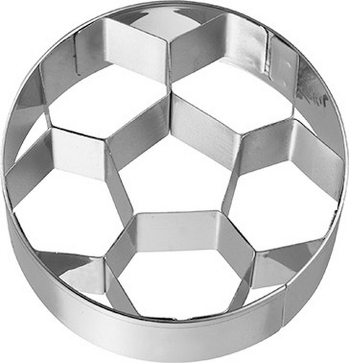 KEKSAUSSTECHFORM - Edelstahlfarben, Basics, Metall (6,5/2,5/6,5cm) - Birkmann