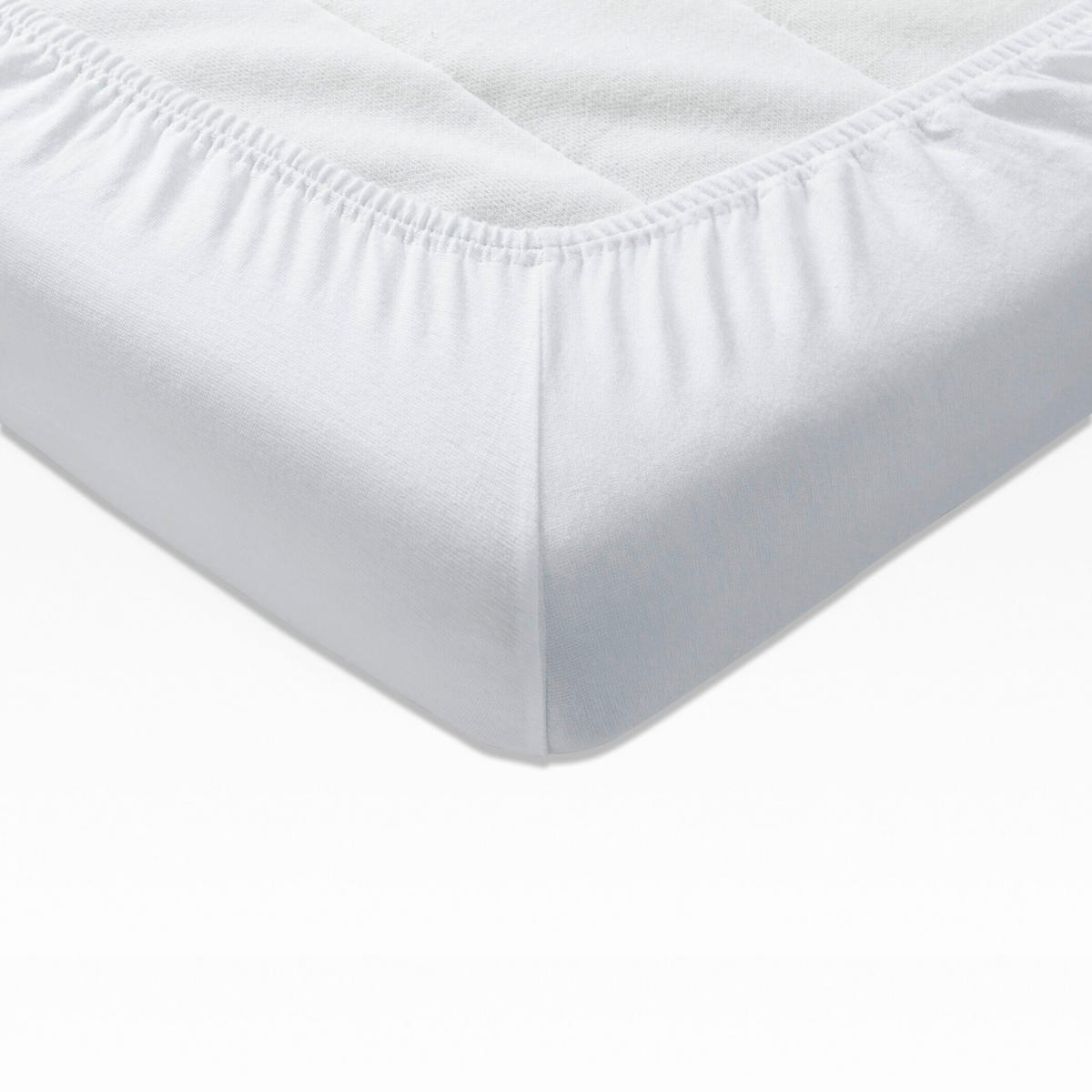 TOPPER-SPANNLEINTUCH 90-100/200 cm Jersey  - Weiß, Basics, Textil (90-100/200cm) - Joop!