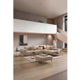 ECKSOFA in Leinwand Naturfarben  318/271 cm  - Schwarz/Naturfarben, Design, Textil/Metall (318/271cm) - Emilio Belluti