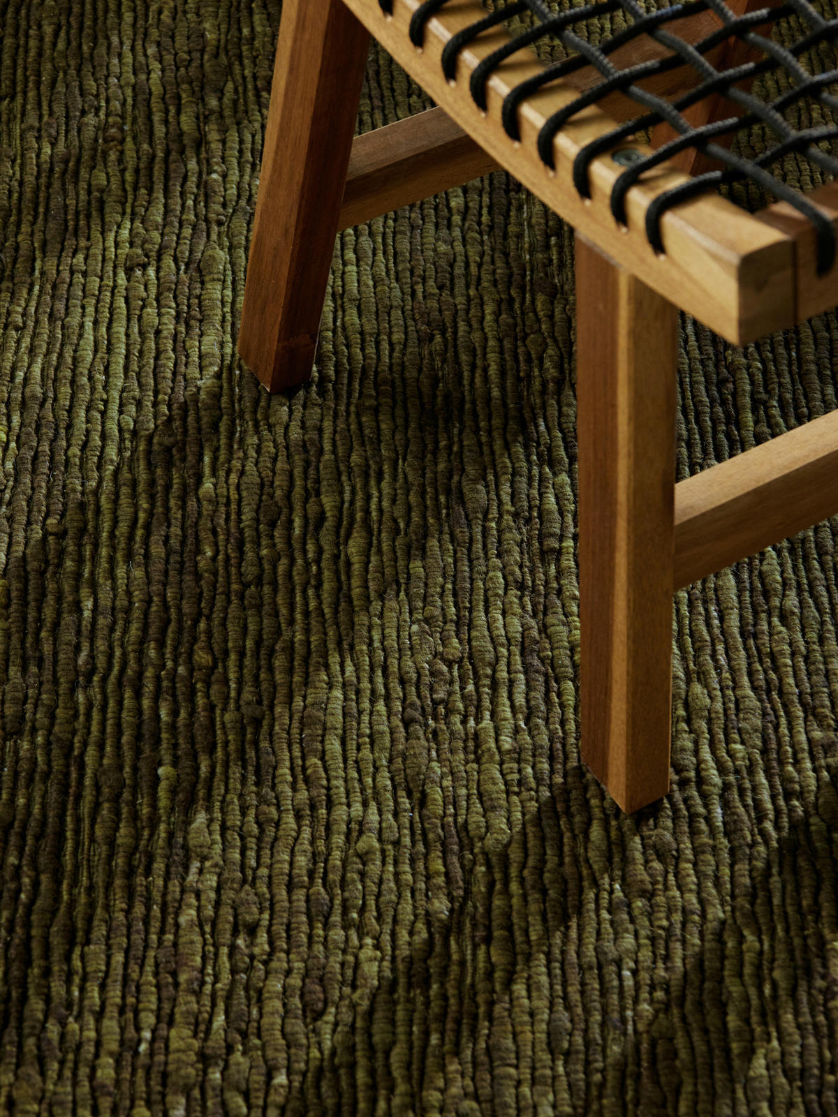WOLLTEPPICH 160 cm Bexley Woolwich Olivgrün  - Olivgrün, Basics, Textil (160cm) - Ted Baker