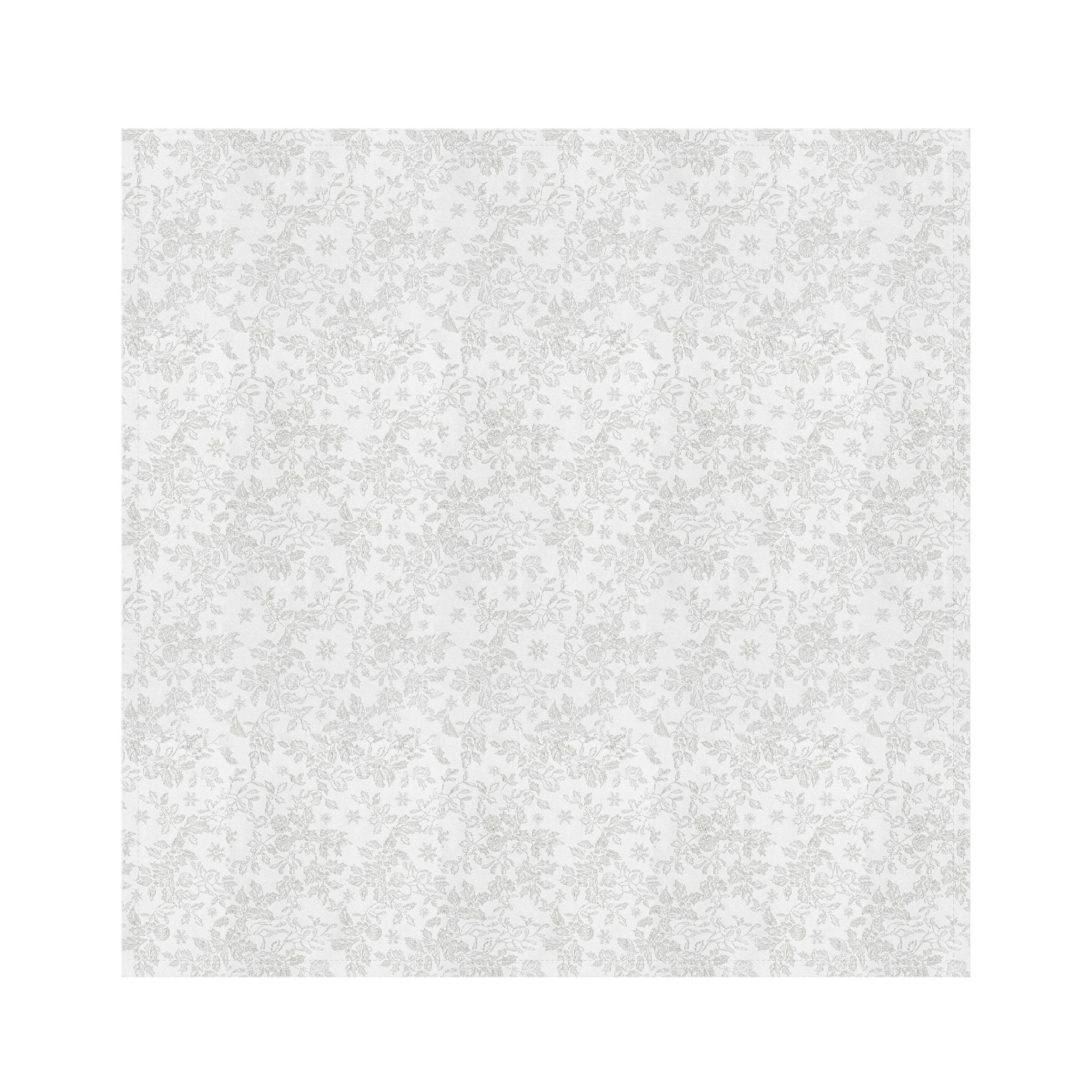 ASZTALTERÍTŐ 90/90 cm   - ezüstszínű, Basics, textil (90/90cm)