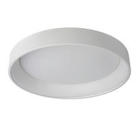 LED-DECKENLEUCHTE 80/80/13 cm   - Weiß, Basics, Metall (80/80/13cm) - Lucide