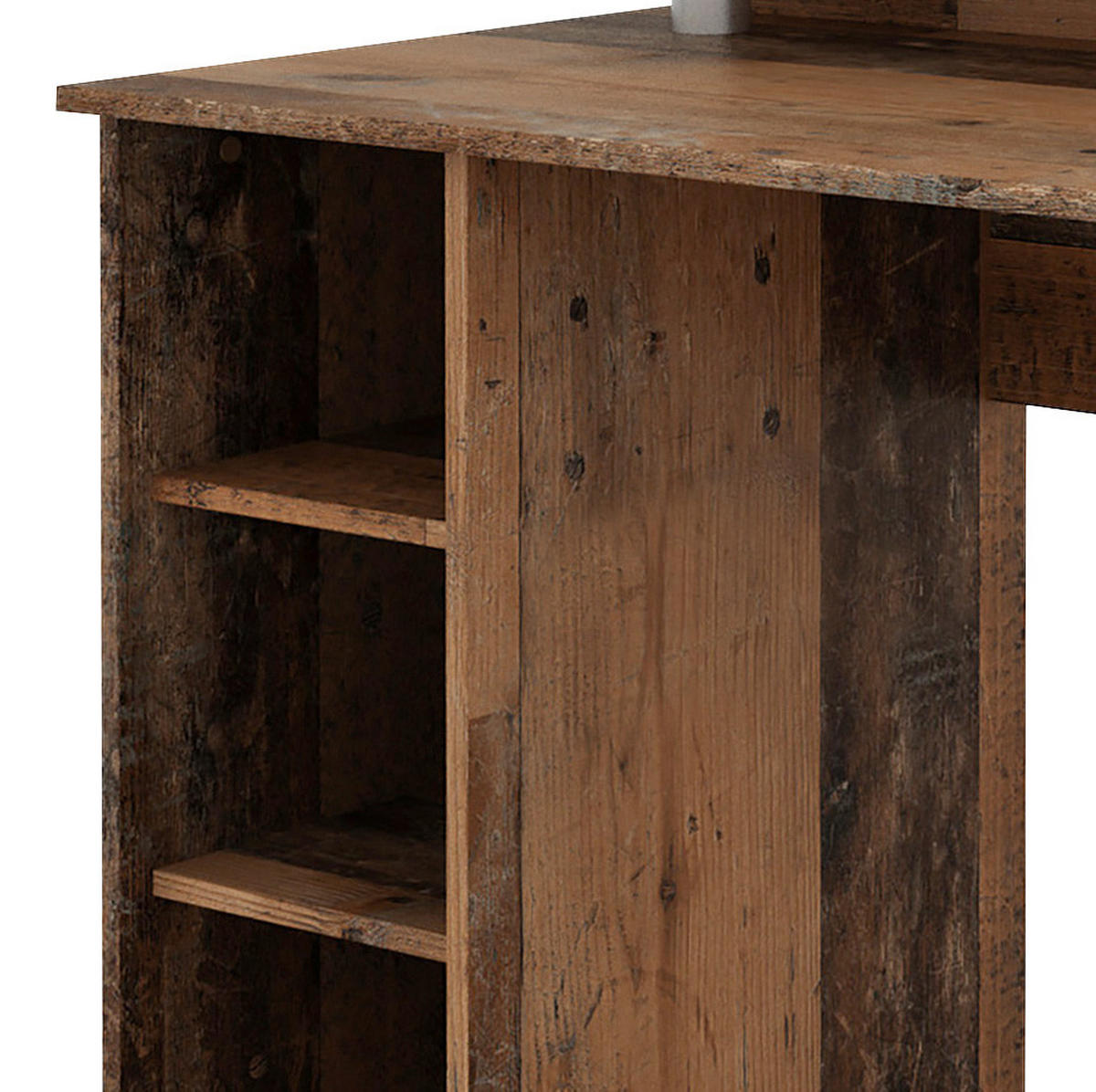 SCHREIBTISCH 120/88/55 cm  in Alteiche  - Alteiche/Anthrazit, MODERN, Holzwerkstoff/Kunststoff (120/88/55cm) - MID.YOU