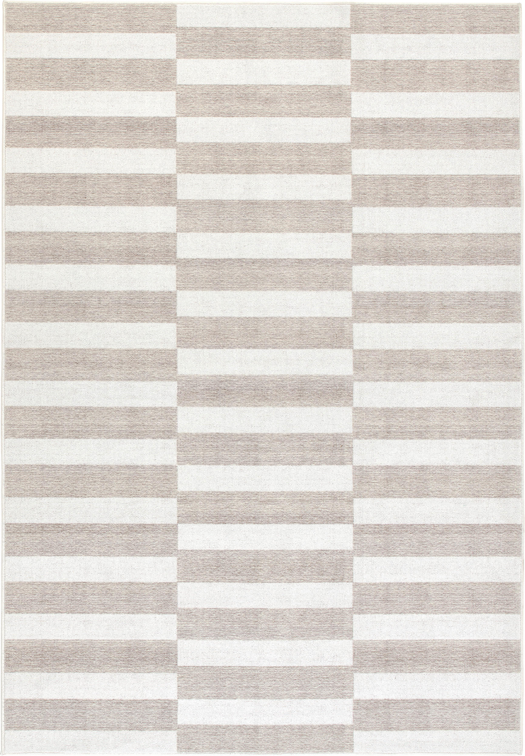TUFTTEPPICH 160/230 cm MESIO STRIDER, waschbar Eiche grau, Grauweiß rechteckig  - Eiche grau/Grauweiß, Design, Kunststoff/Textil (160/230cm) - Lindorug