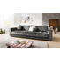 MEGASOFA Grau - Grau, Design, Textil (290/85/127cm) - Pure Home Lifestyle