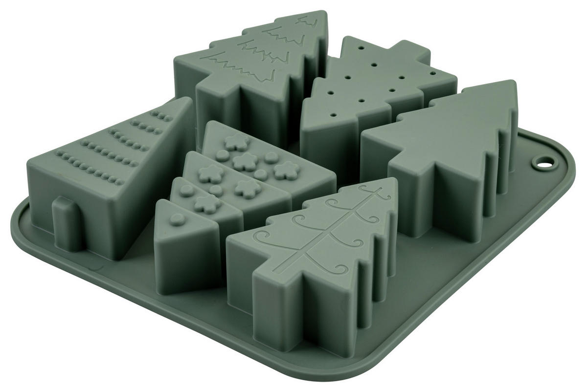 BACKFORM  - Grün, KONVENTIONELL, Kunststoff (20/18cm) - Dr.Oetker