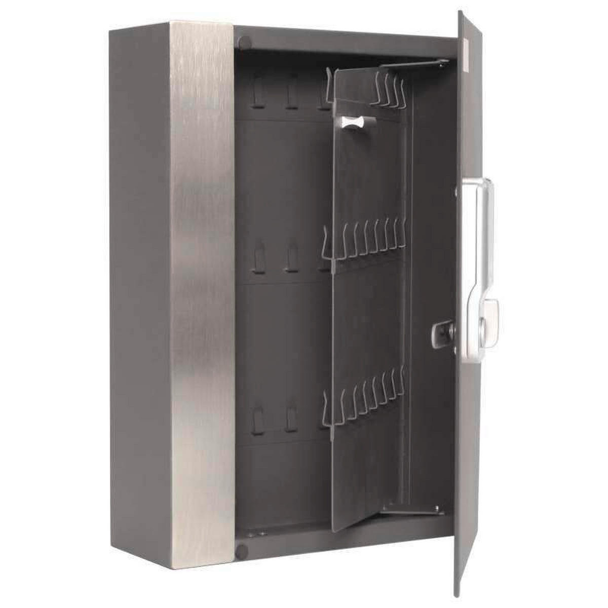 SCHLÜSSELKASTEN - Anthrazit, KONVENTIONELL, Metall (26.5/38.5/9.5cm) - ROTTNER