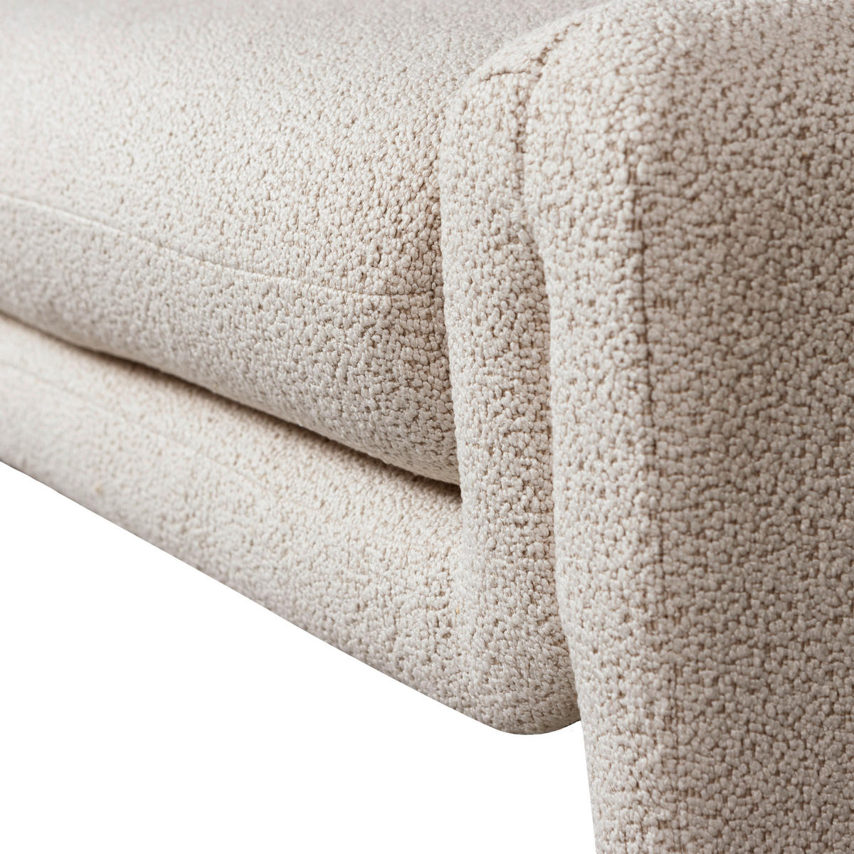 SITZBANK in Textil Beige  - Beige, Design, Textil (160/60/52cm) - Livetastic