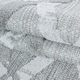 FLACHWEBETEPPICH 140/200 cm Bahama Grau  - Grau, Design, Textil (140/200cm) - Novel