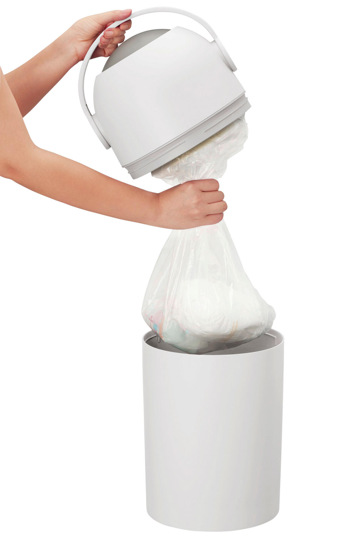WINDELEIMER - Weiß, Basics, Kunststoff (23/48/23cm) - Chicco