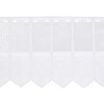 KURZGARDINE   - Weiß, Basics, Textil (45cm) - Esposa