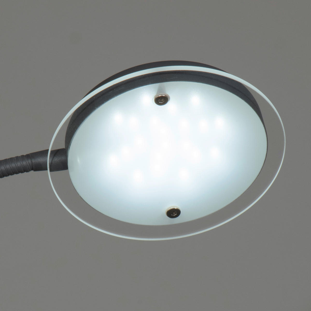LED-STEHLEUCHTE Sorento 36/47/180 cm Modern  - Sandfarben/Grau, Design, Metall (36/47/180cm) - Fischer & Honsel