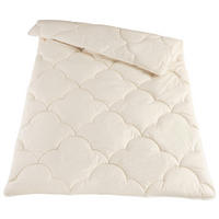 PROŠÍVANÁ PŘIKRÝVKA, 135/200 cm, duté vlákno - béžová, Basics, textil (135/200cm) - Valnatura