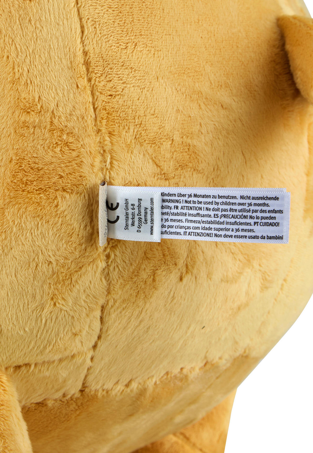 SCHAUKELTIER - Hellgelb, Trend, Textil (67/36/51cm) - Sterntaler