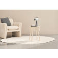 BEISTELLTISCH 40/30/53 cm Kaschmir oval  - Kaschmir, LIFESTYLE, Holzwerkstoff (40/30/53cm) - Carryhome