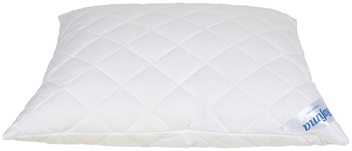 KOPFPOLSTER 70/90 cm Klimasoft Faserbällchen  - Weiß, Basics, Textil (70/90cm) - Rofima