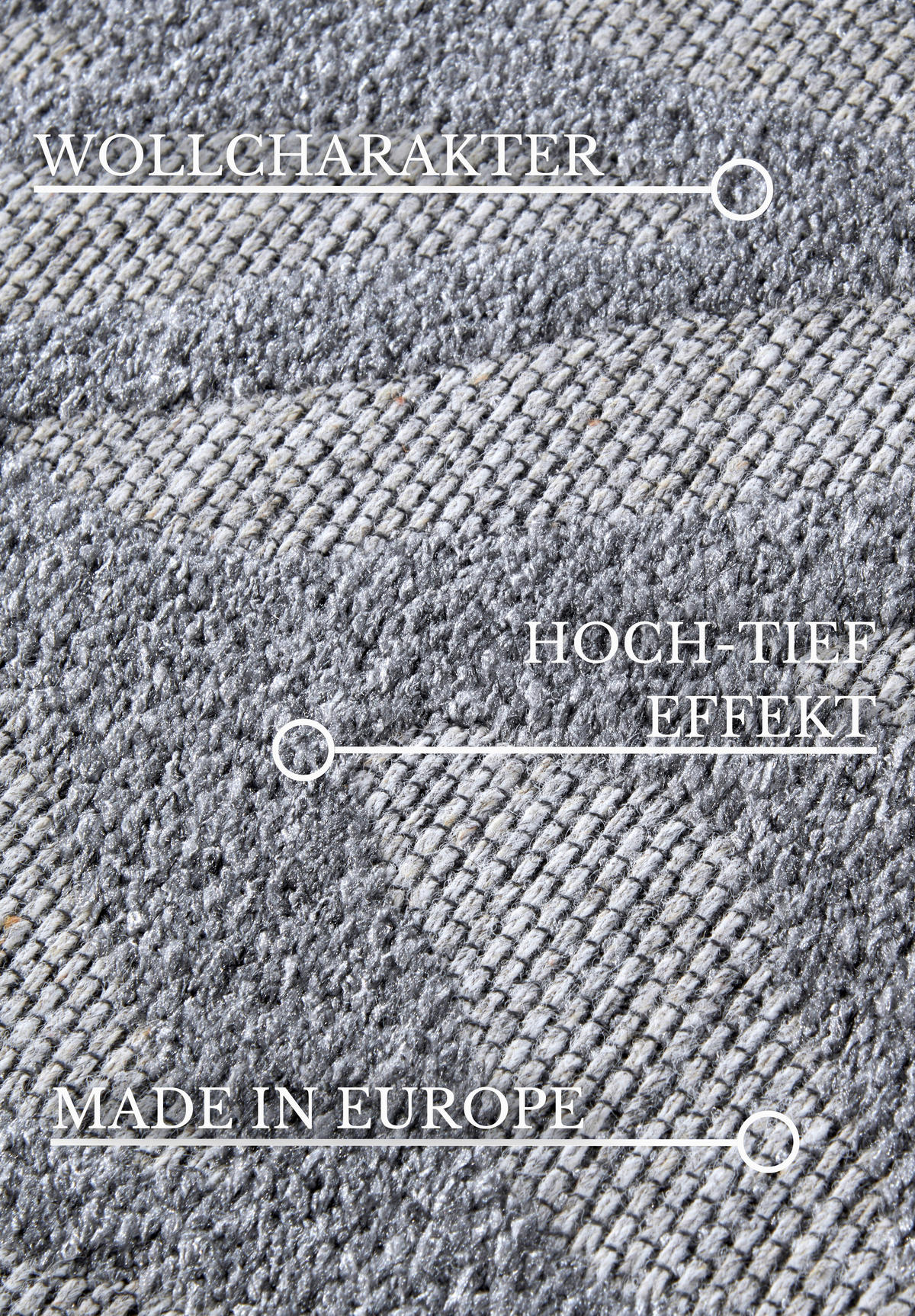 OUTDOORTEPPICH 200/290 cm Kollektion 1883 Grau  - Grau, Design, Kunststoff/Textil (200/290cm) - Villeroy & Boch