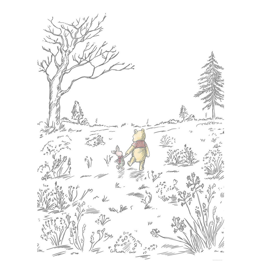Fototapete Winnie The Pooh Walk